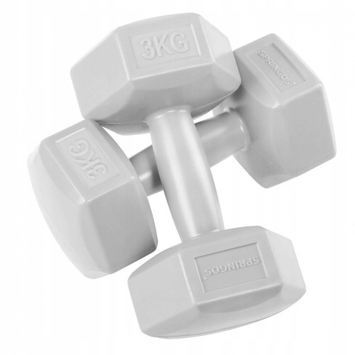 Гантель  Springos Hex 2 x 3 кг FA1034 - фото №6